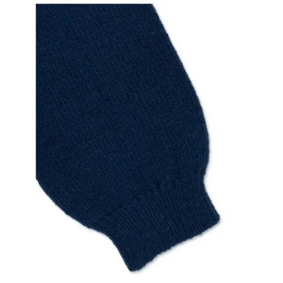 WonderNation Girl’s Long Sleeve Fair Isle Sweater, Blue, size XL (14-16) - Picture 4 of 8